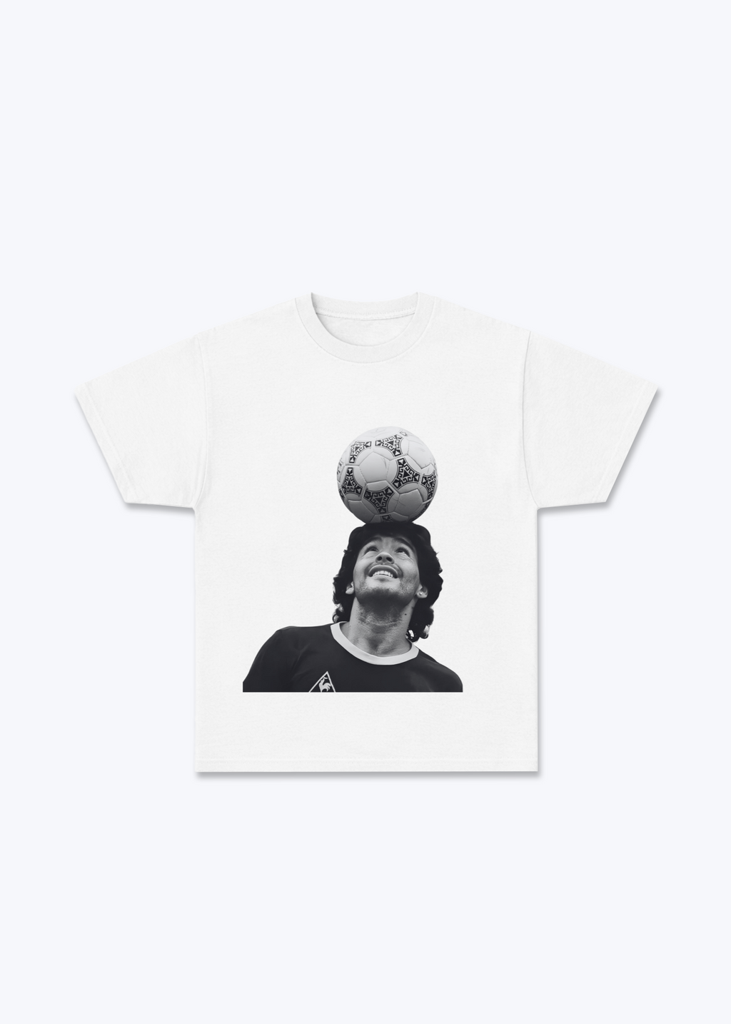 Mano de Dios Shirt - White Front (Designed)