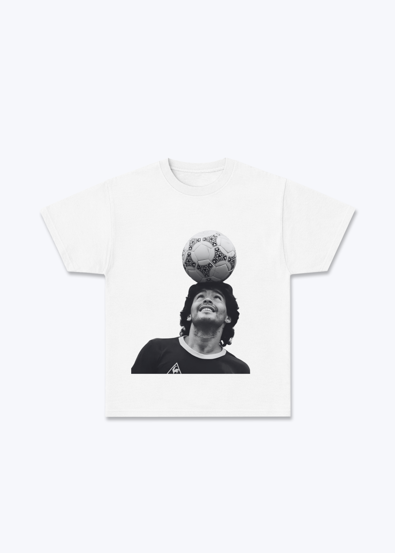 Mano de Dios Shirt - White Front (Designed)