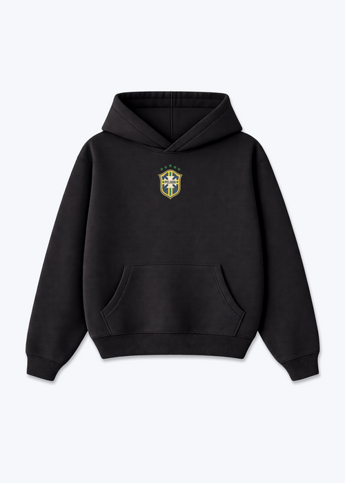 Brazil Hoodie - Black Front (Designed)