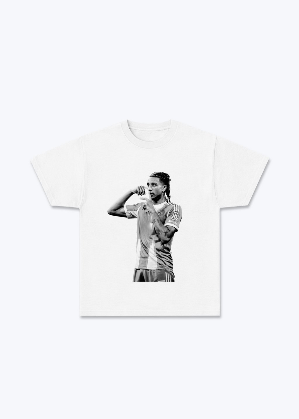 MR. NONCHALANT SHIRT - White Front (Designed)