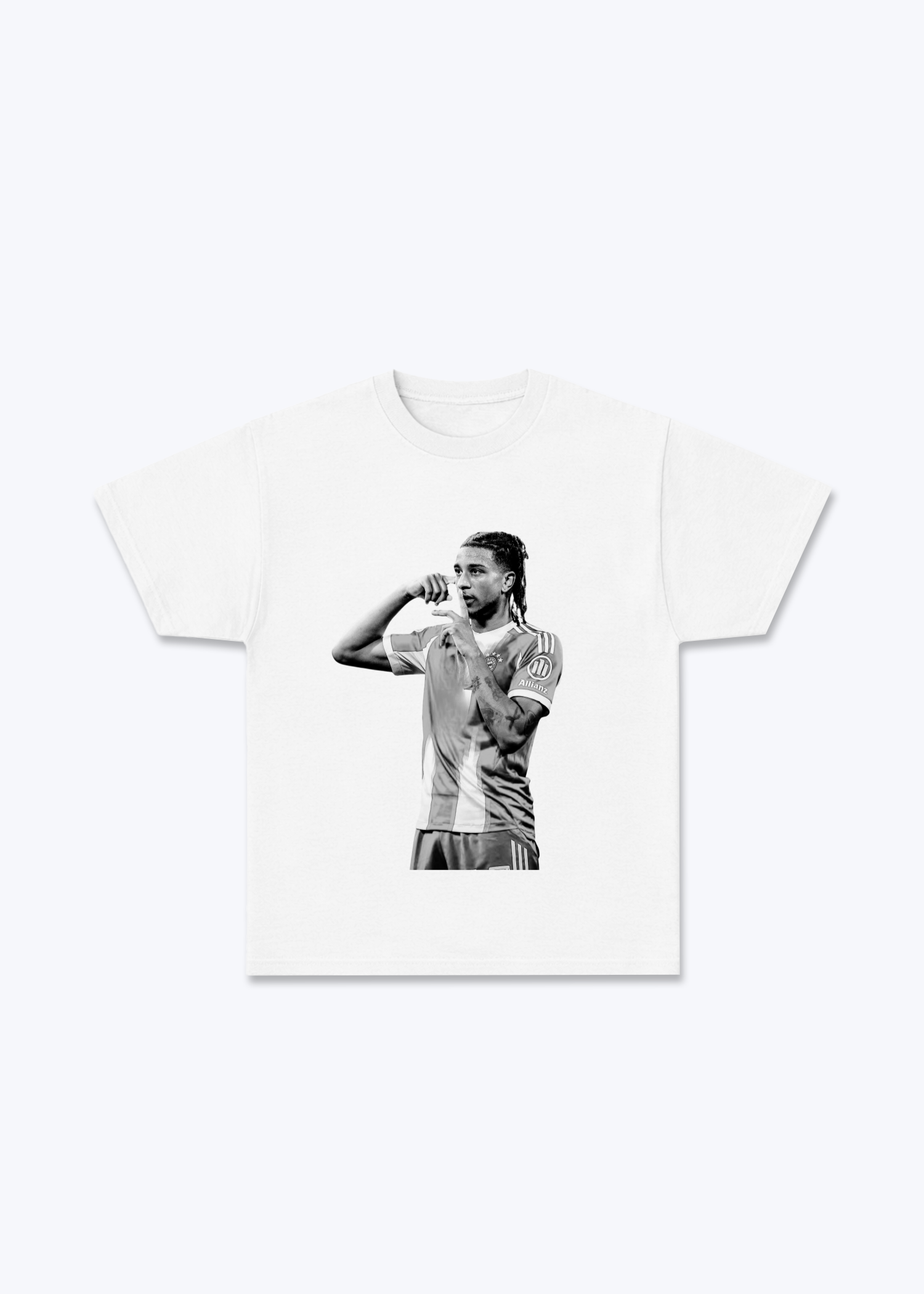MR. NONCHALANT SHIRT - White Front (Designed)