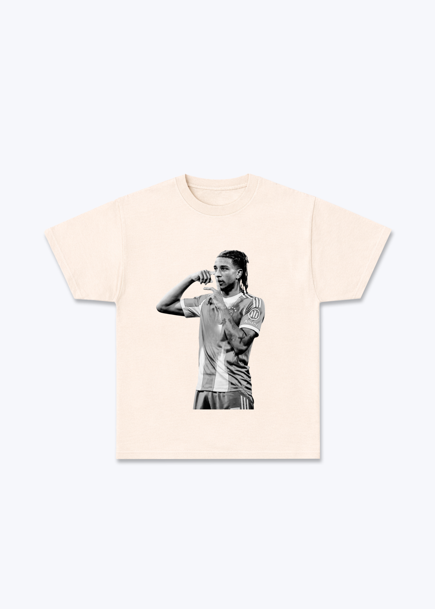 MR. NONCHALANT SHIRT - Beige Front (Designed)