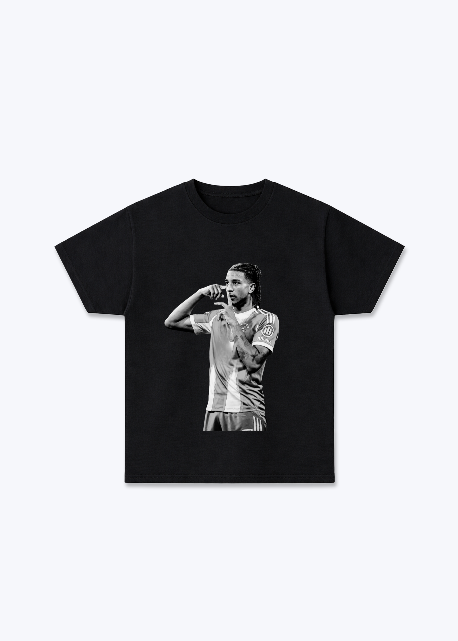 MR. NONCHALANT SHIRT - Black Front (Designed)