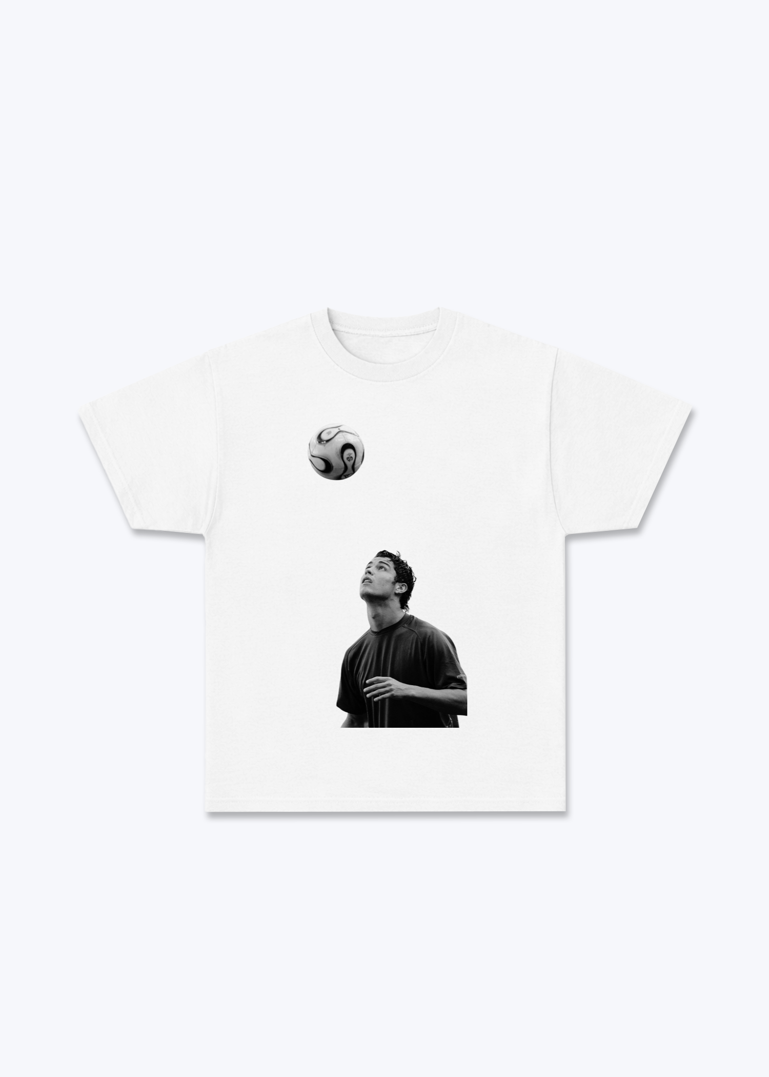 GOAT SHIRT - White Front (Designed)