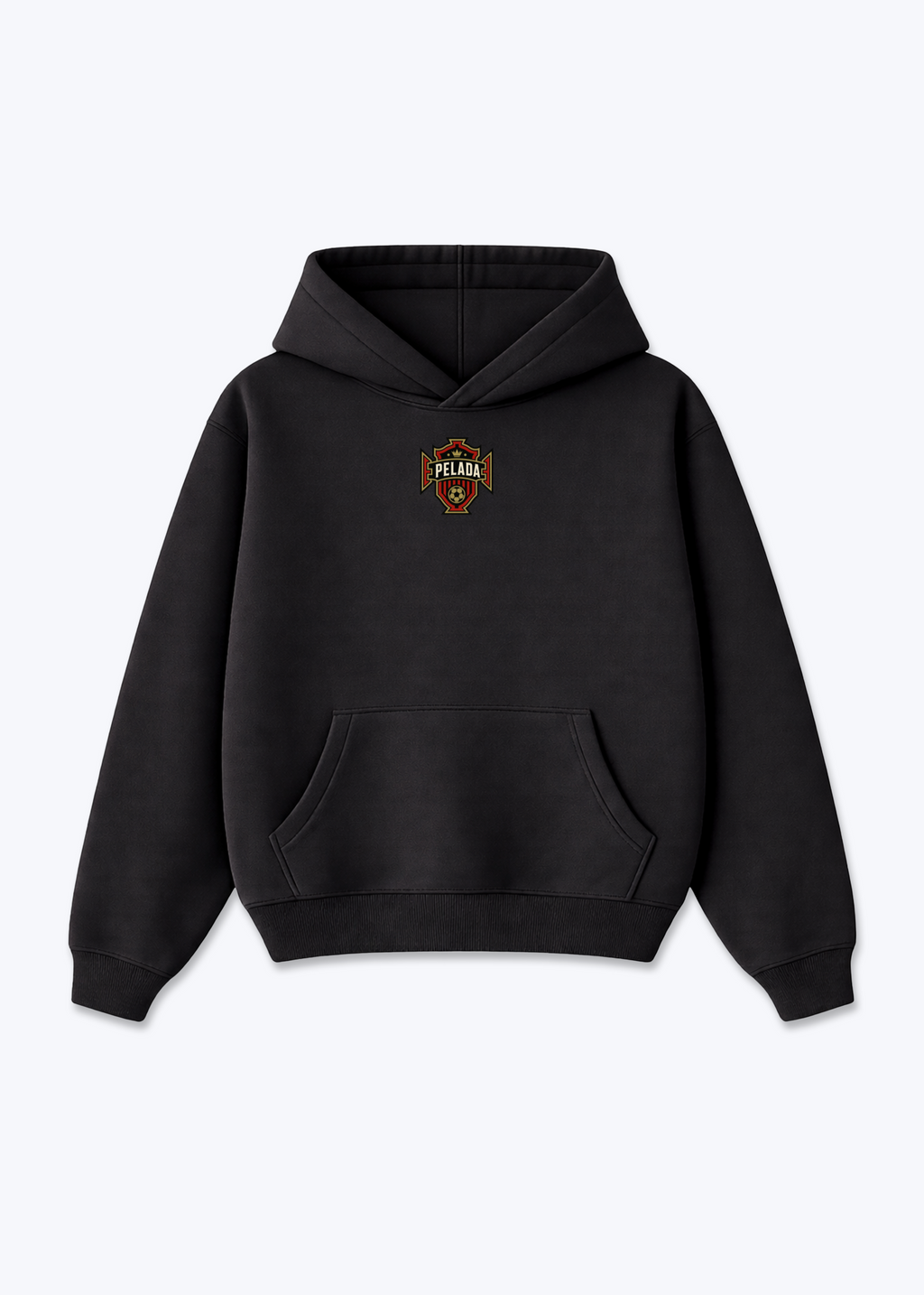 PORTUGAL HOODIE - Black Front (Designed)
