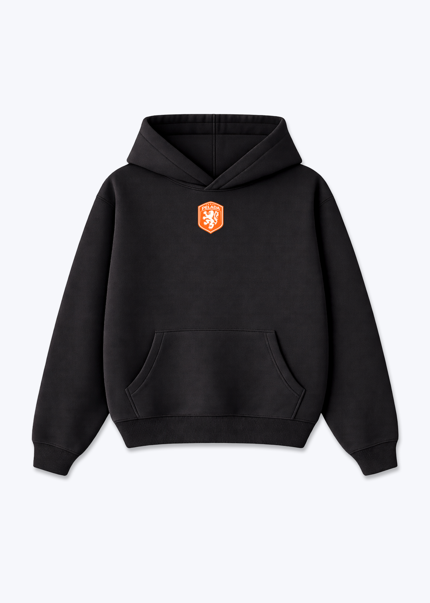 NETHERLANDS HOODIE - Black Front (Designed)
