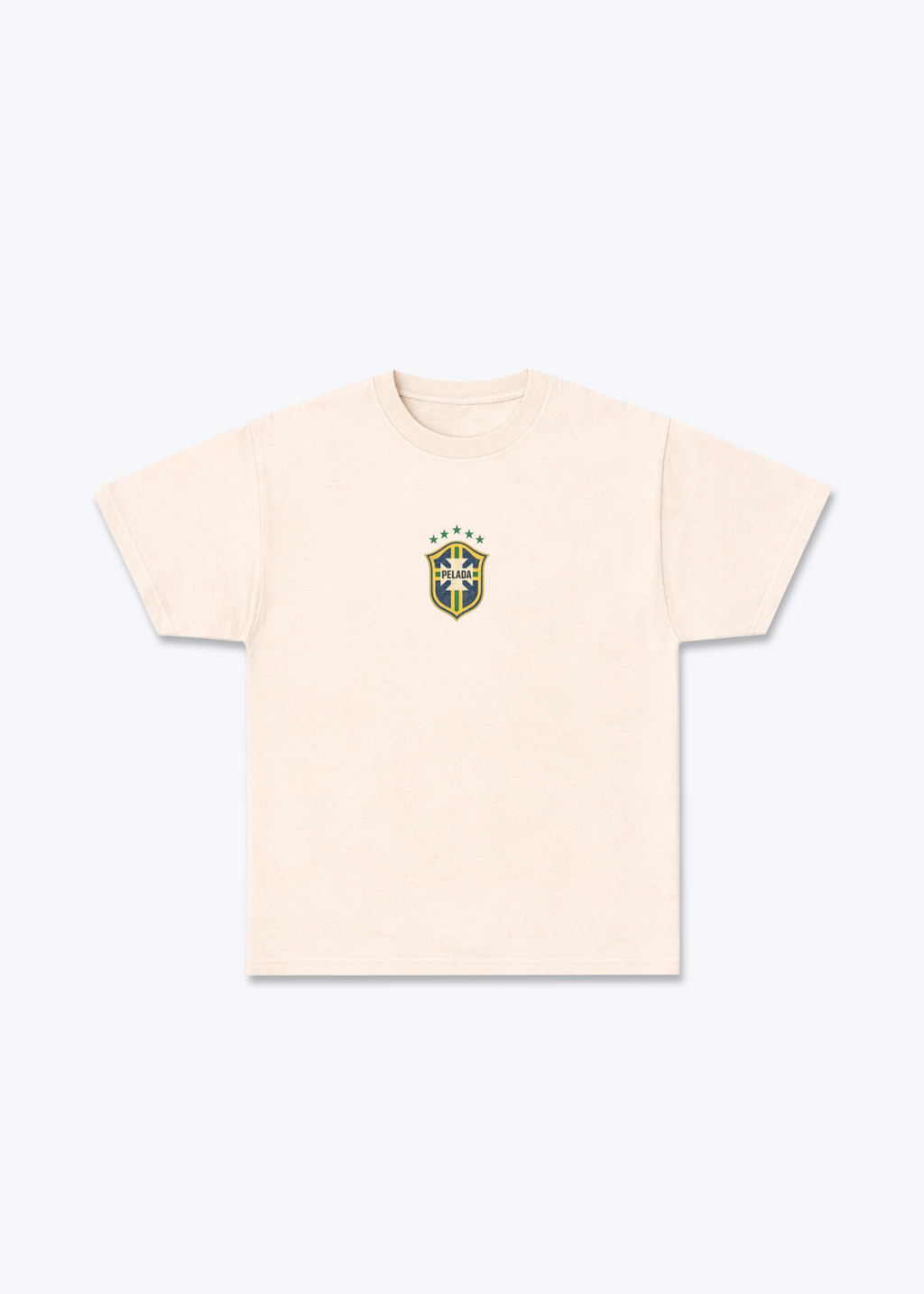 BRAZIL SHIRT - Beige Front (Designed)