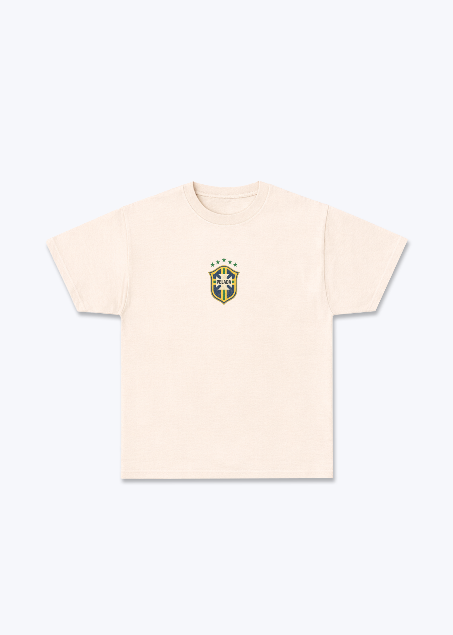 BRAZIL SHIRT - Beige Front (Designed)