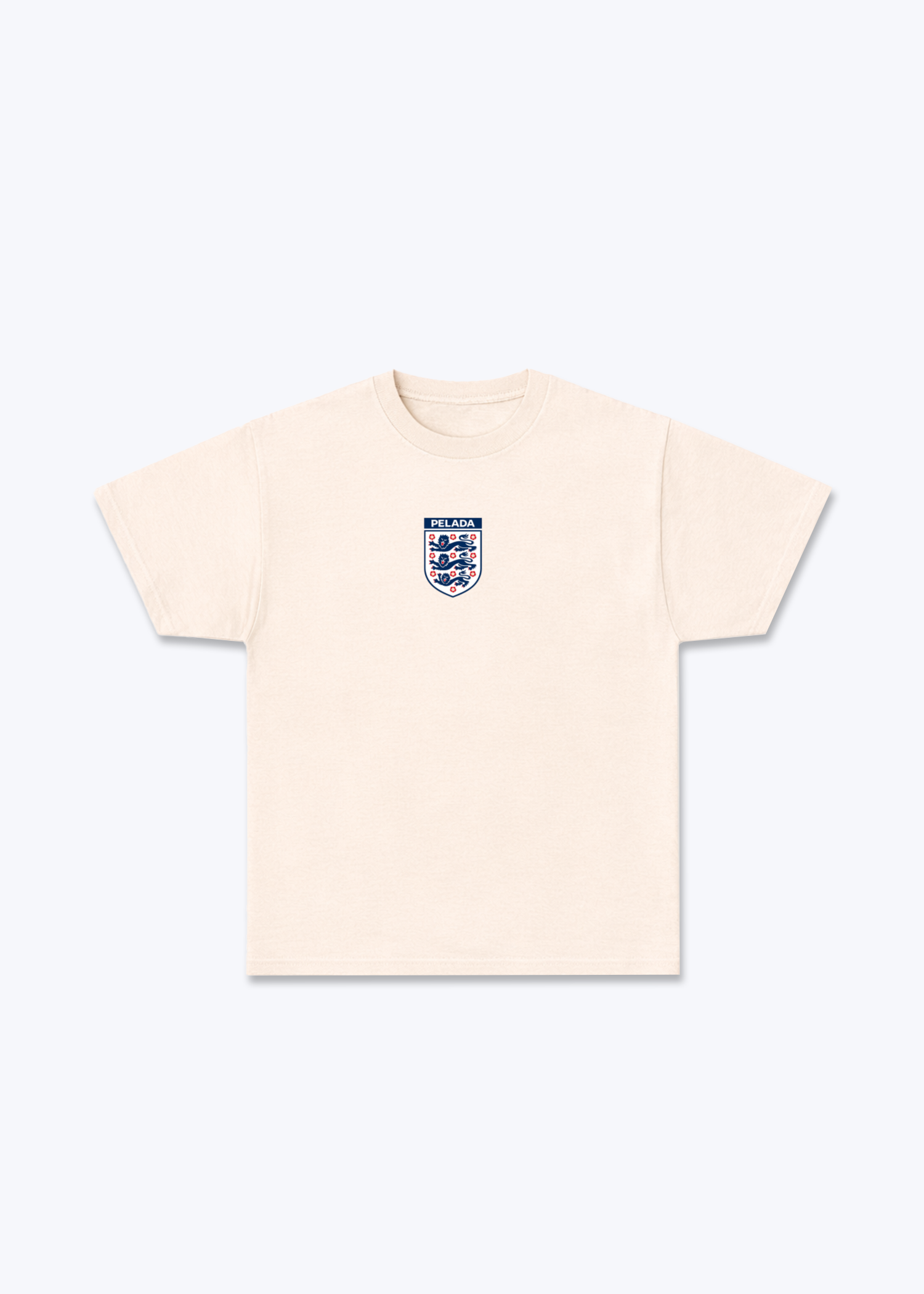 ENGLAND SHIRT - Beige Front (Designed)