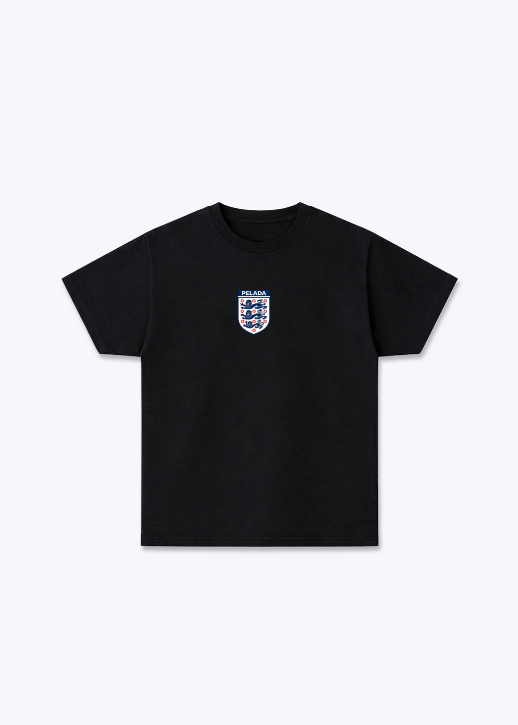 ENGLAND SHIRT - Black Front (Designed)