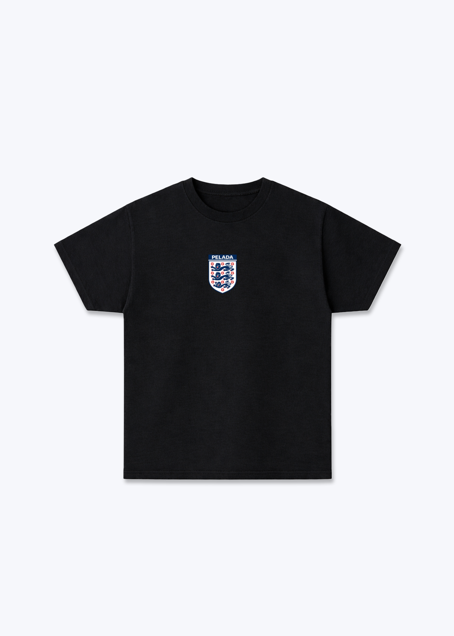 ENGLAND SHIRT - Black Front (Designed)