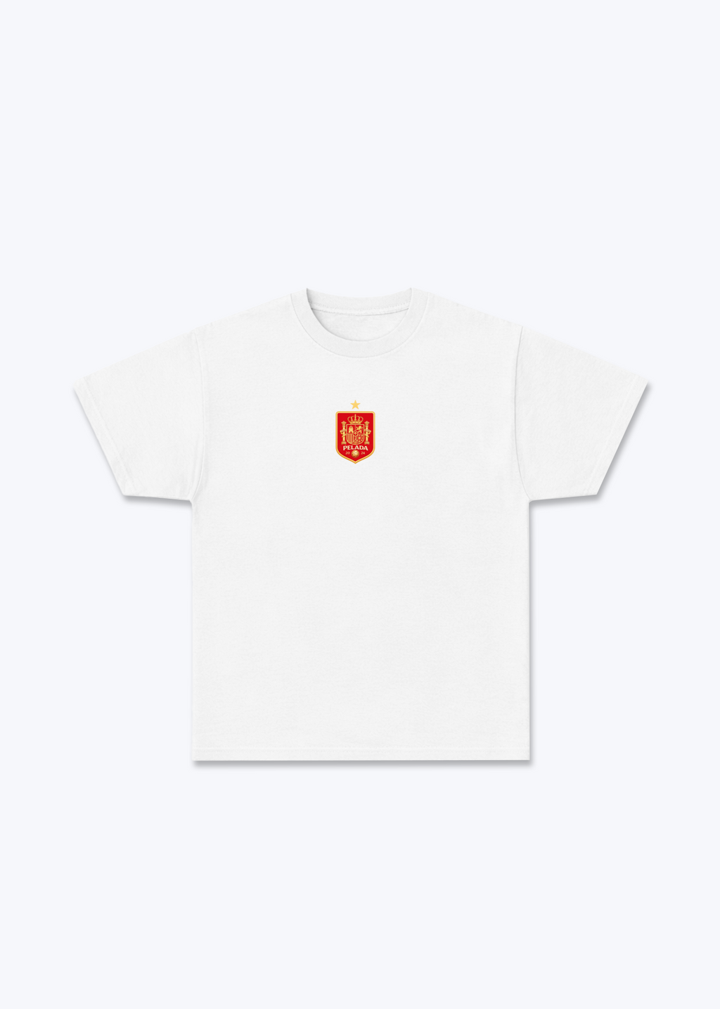 SPAIN SHIRT - White Front (Designed)