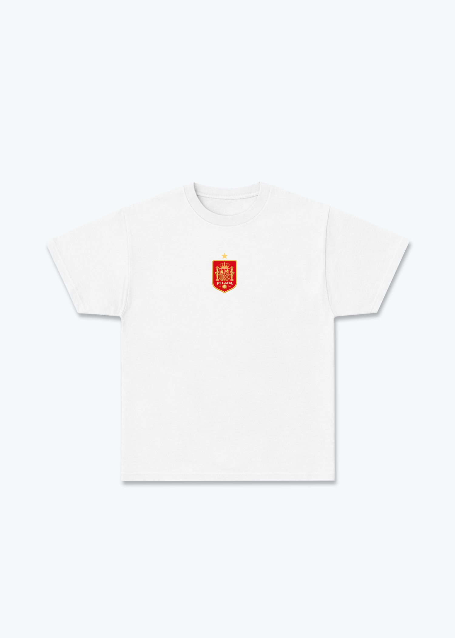 SPAIN SHIRT - White Front (Designed)