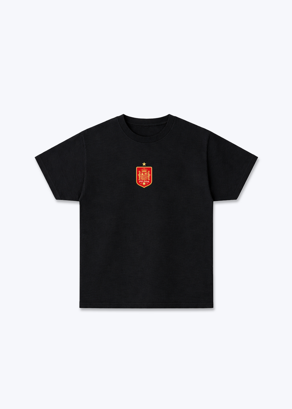 SPAIN SHIRT - Black Front (Designed)