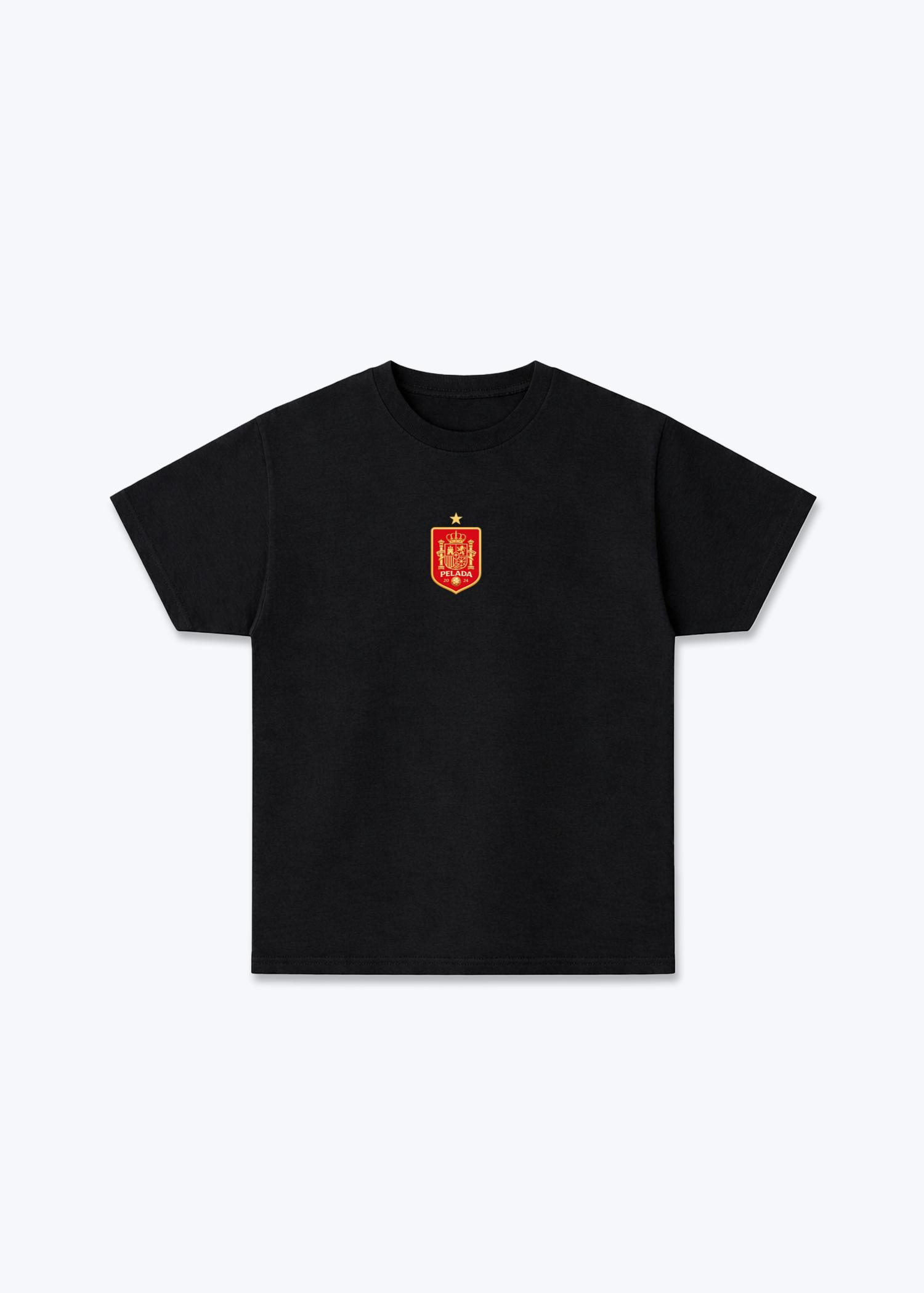 SPAIN SHIRT - Black Front (Designed)